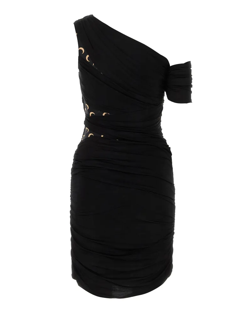 Marine Serre Bk99 Abiti Dress Black