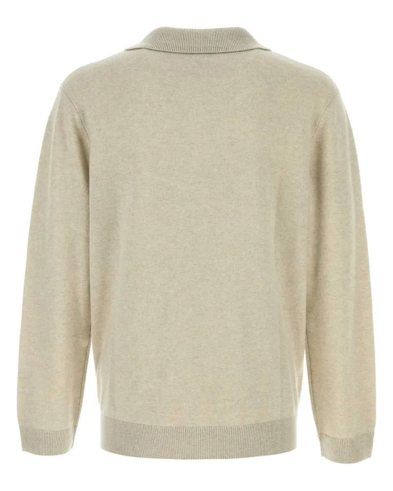 Le Kasha 1918 Men's Gibson Sweater Beige Cashmere Beige