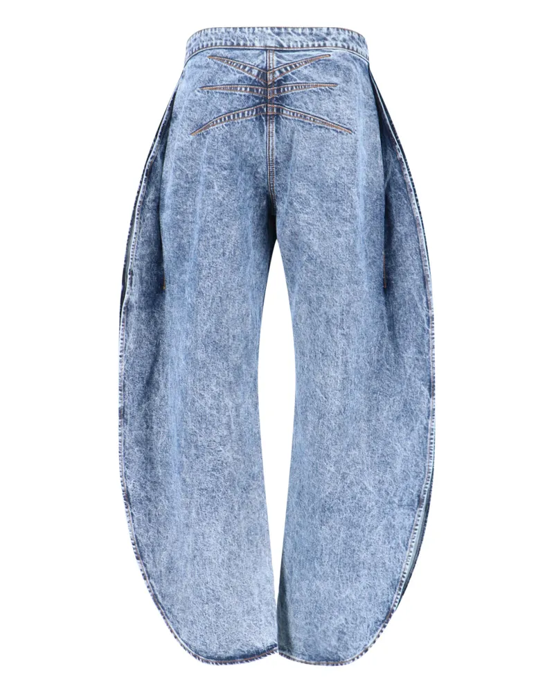 Alaïa Women's Jeans Blue Cotton Blue