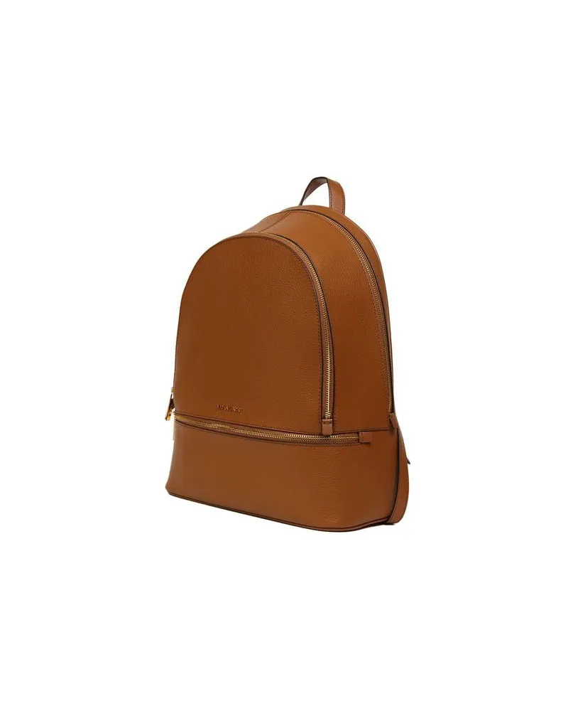 Michael Kors Women's Backpack Luggage Leather Brown