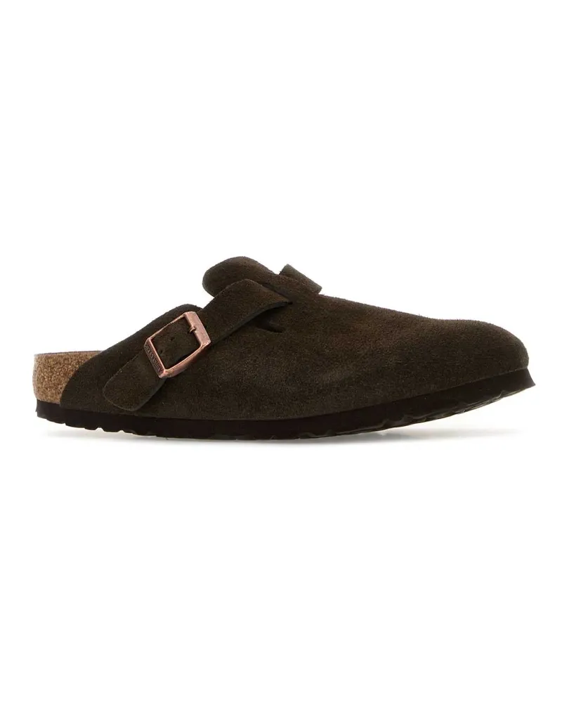 Birkenstock Boston Slipper — Brown Brown