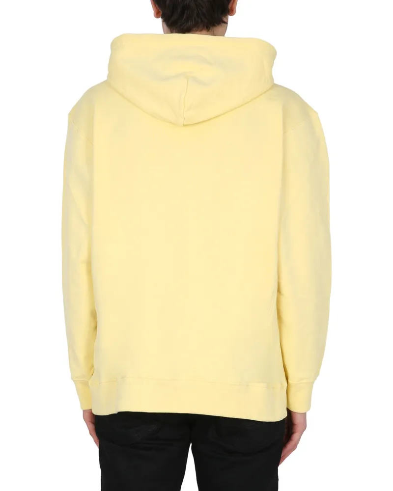 Opening Ceremony Cotton Hoodie — Yellow Yellow