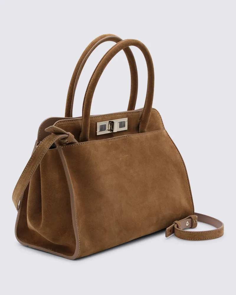 Fabiana Filippi Women's Bags Marrone _suede Brown
