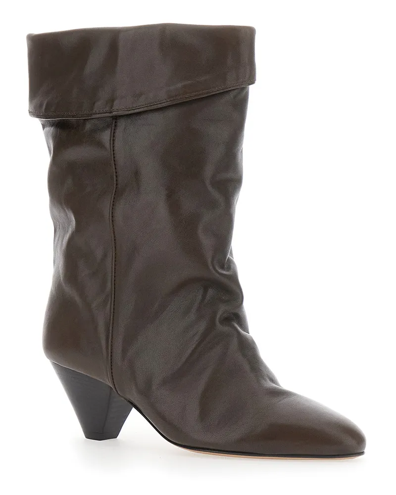 Isabel Marant Women's Ankle Boots Dalby Brown Leather Brown