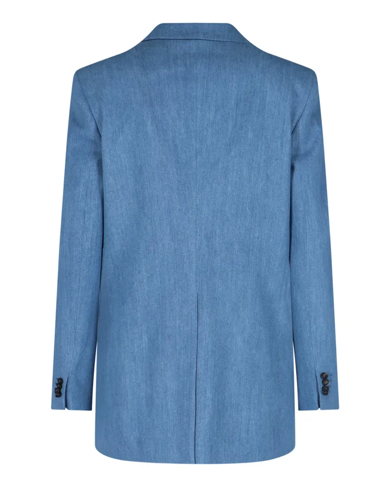 Tagliatore Women's Jackets Blue Cotton Blue