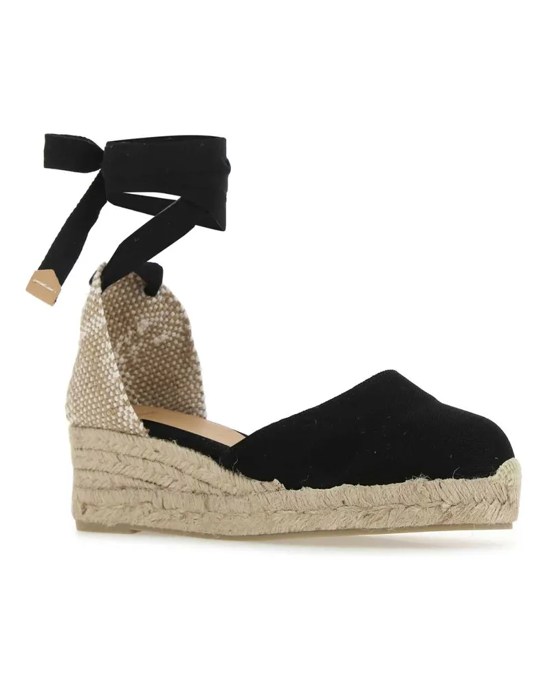 Castañer Women's Carina3001 Negro Espadrillas Espadrilles Black