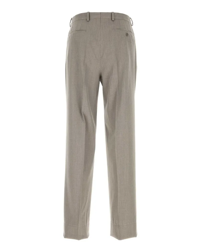 Brioni Wool Trousers — Beige Beige