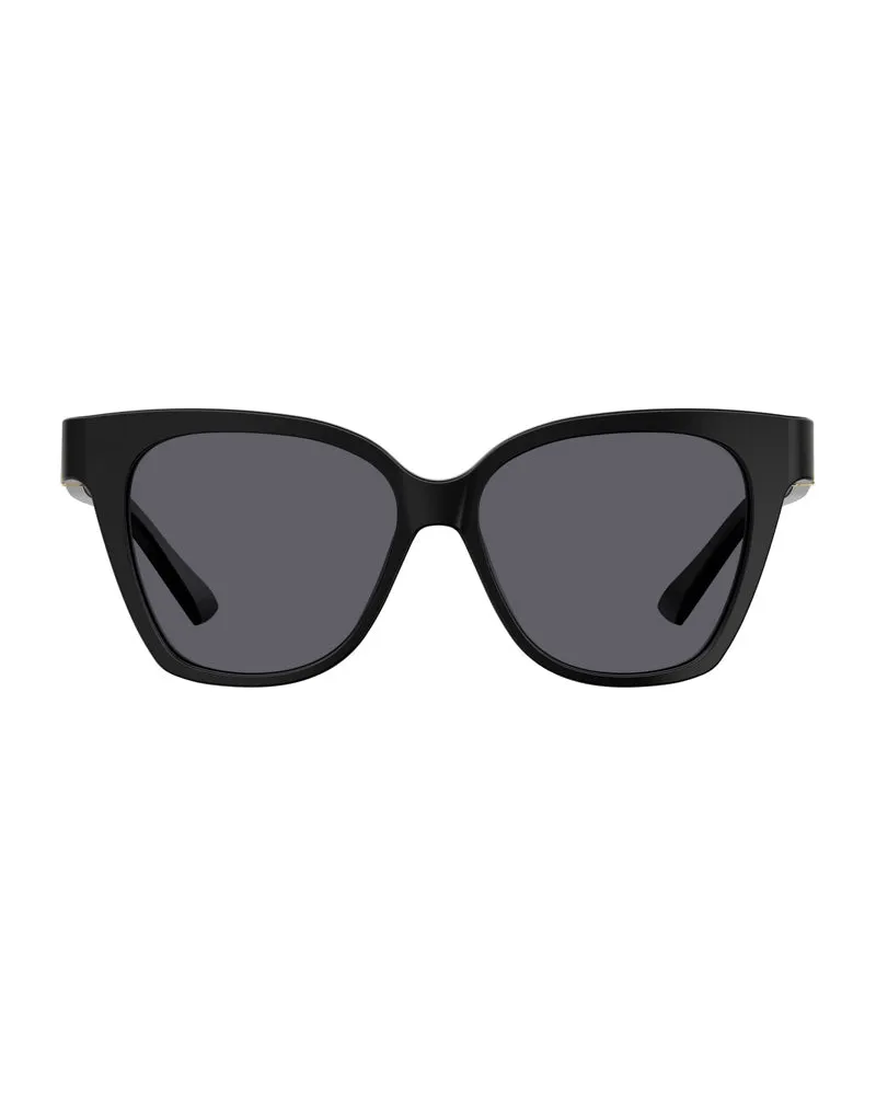 Moschino Women's , Frame And Lens Black Sunglasses Black