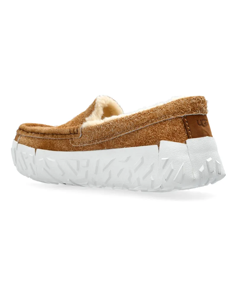 UGG Men's Ascot Vibram Wrap Tech Loafers Brown Shoes > & Sandals Brown