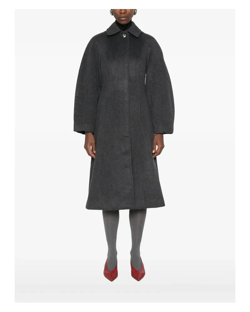 Stine Goya Graph Coat — Grey 