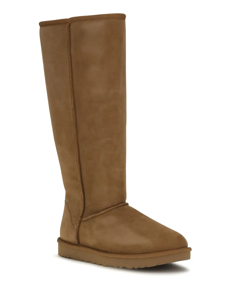 UGG Classic Ultra Tall Sheepskin Boots — Brown Brown
