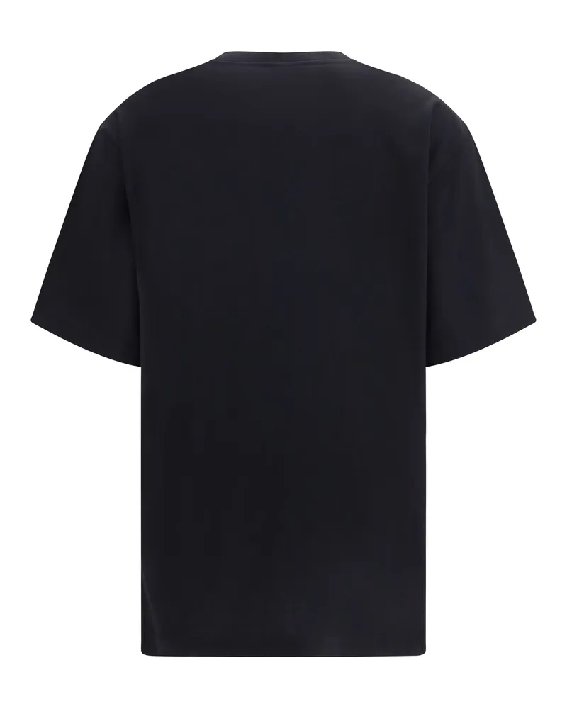 Gucci Women Cotton And Silk Jersey T-Shirt Black-Mc Cotton; T-Shirts Black/mc Polos Black