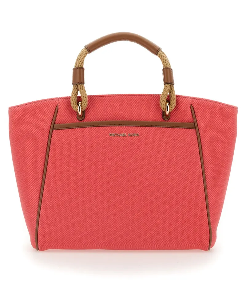 Michael Kors Cotton Tote Bag — Pink Pink