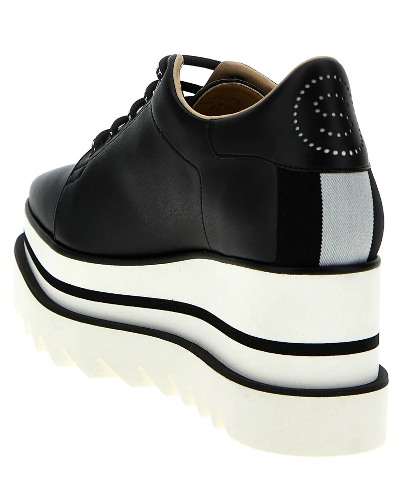 Stella McCartney Sneak-Elyse Oxford — Black Black