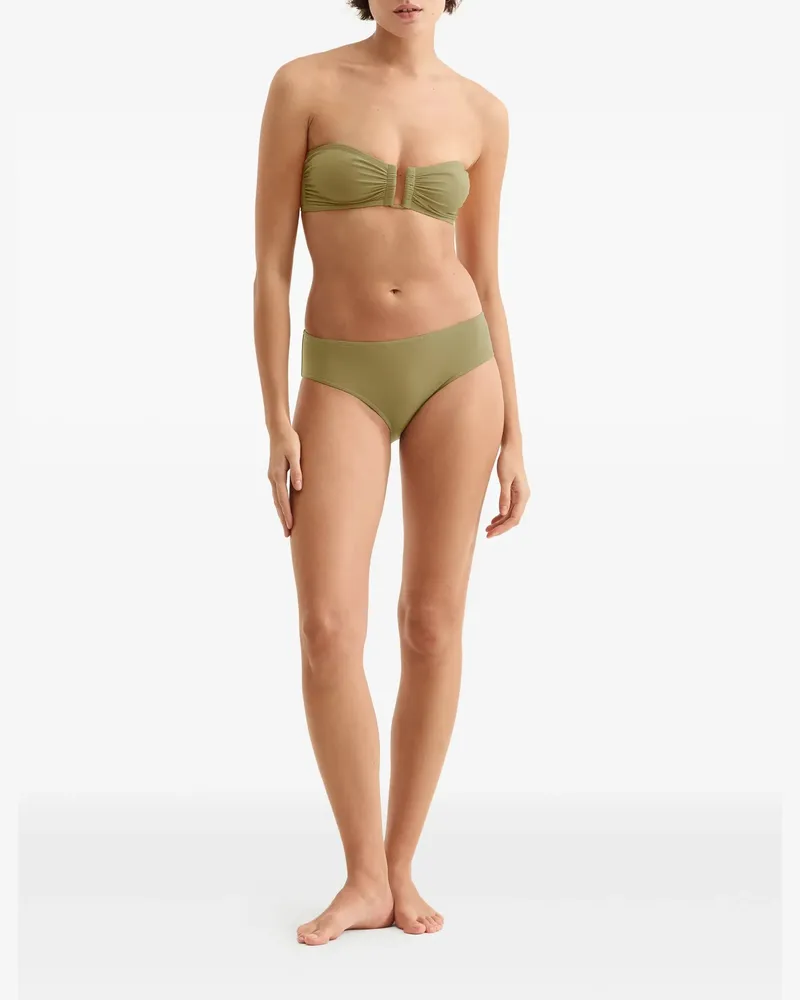 Eres Women's Show Bandeau Ruched Bikini Top Ss26 W Olive