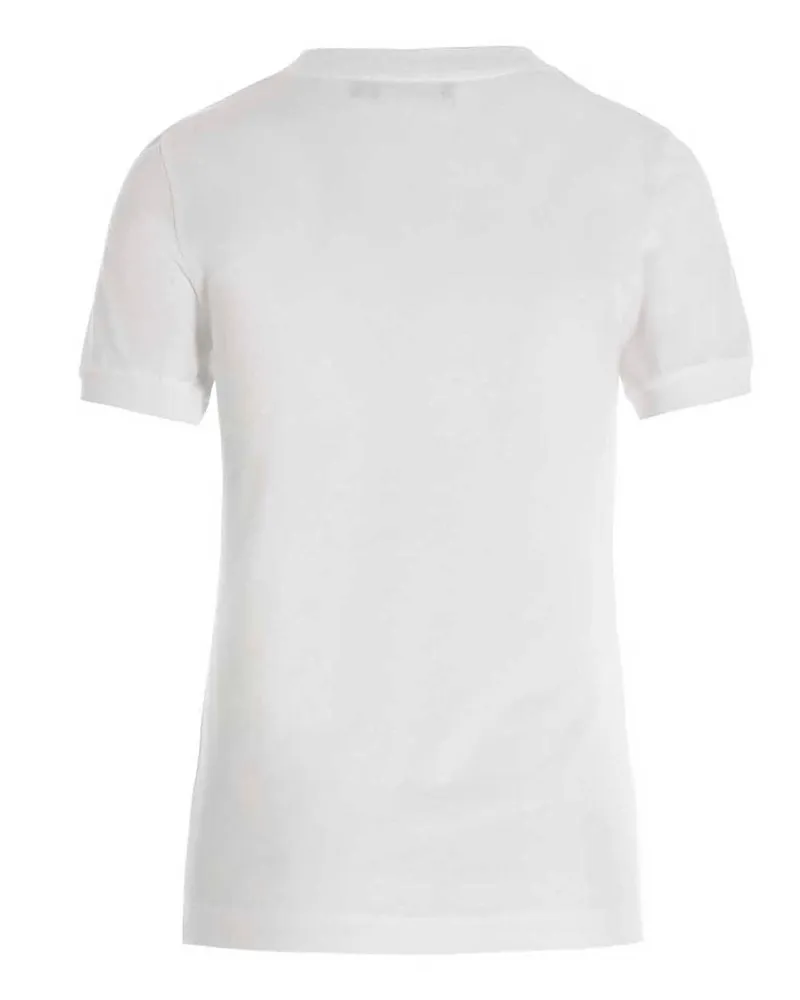 Dolce & Gabbana Jewel Logo T-Shirt — White White