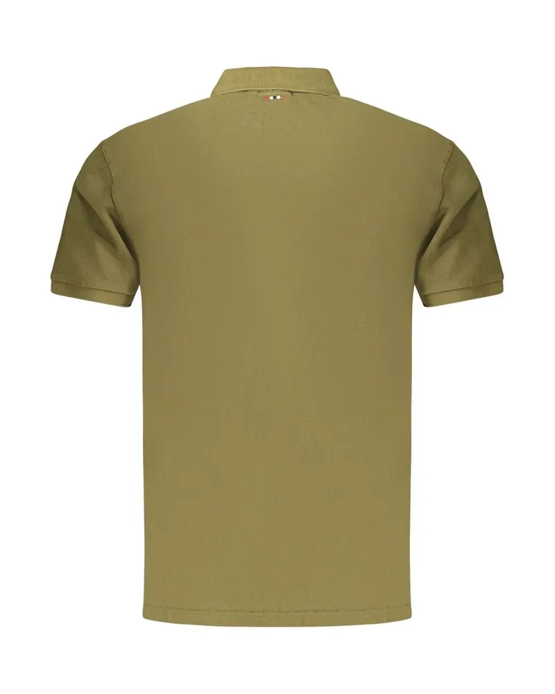 Napapijri Cotton Polo — Green Green