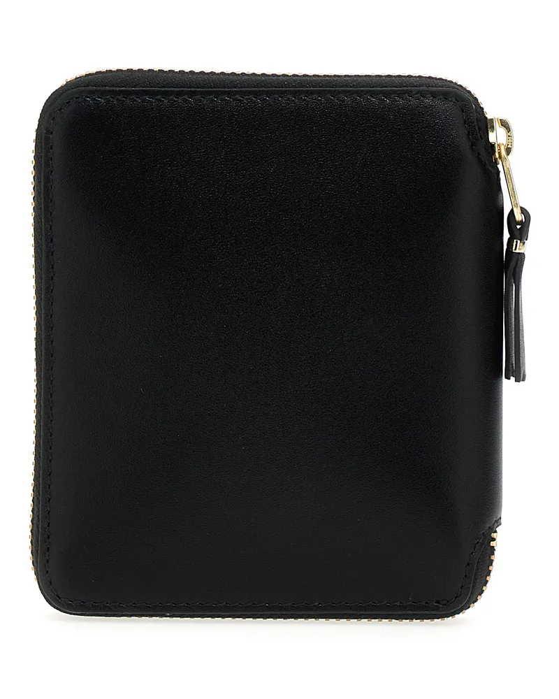 Comme des Garçons Unisex Black Calfskin Cardholder Accessory Black