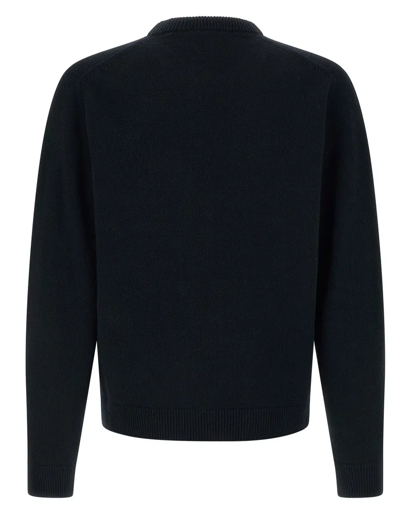 Gucci Logo Intarsia Sweater — Black Black