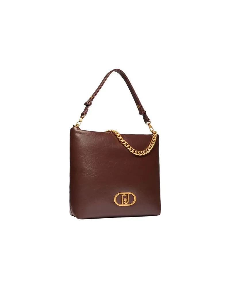 Liu Jo Women's Shoulder Bag T.moro Polyurethane Shoulder-bags Brown