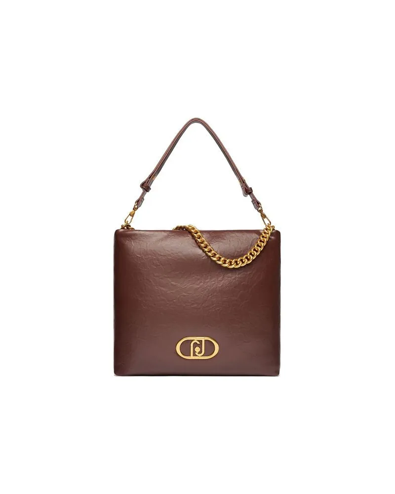 Liu Jo Women's Shoulder Bag T.moro Polyurethane Shoulder-bags Brown