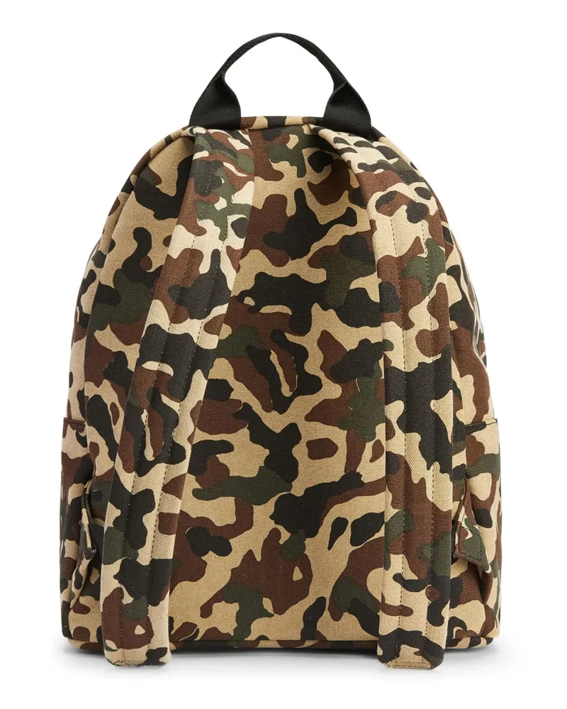 Giuseppe Zanotti Men's Bud Camouflage Logo Backpack Multiple Colors Bags > Backpacks Multicolor