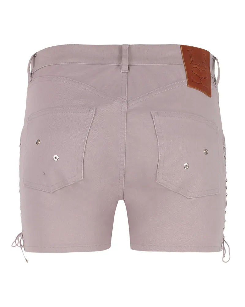 Ludovic de Saint Sernin Women's Pink Stretch Cotton Shorts Pink