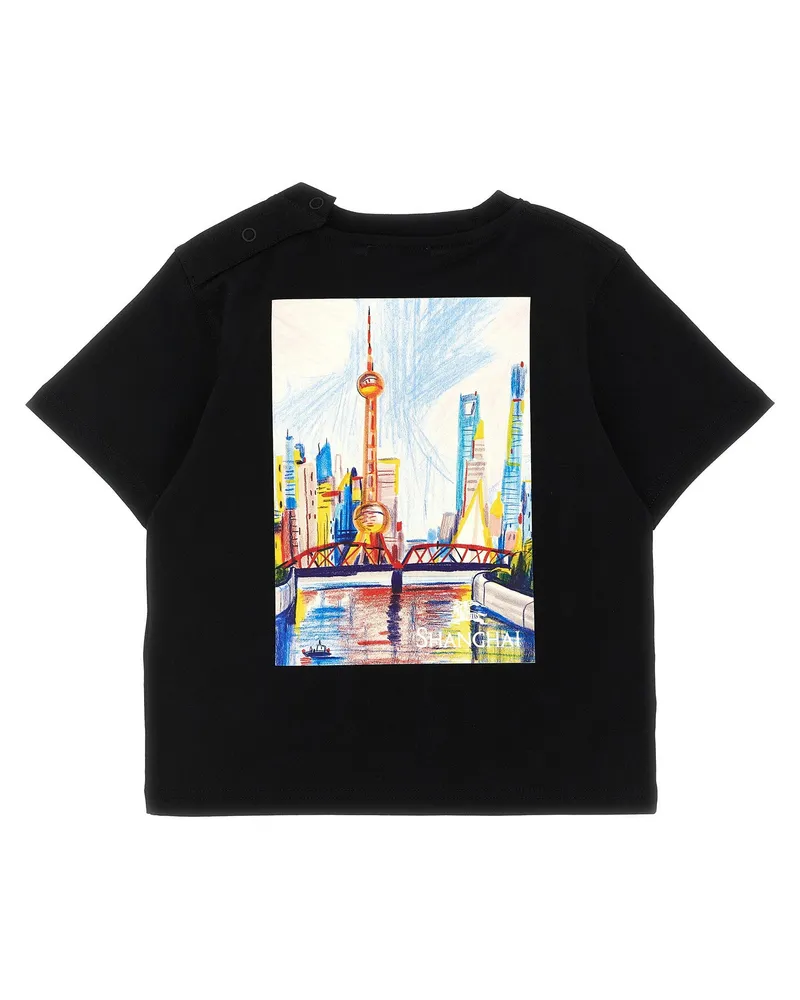 Burberry Cedar Shanghai T-Shirt — Black Black