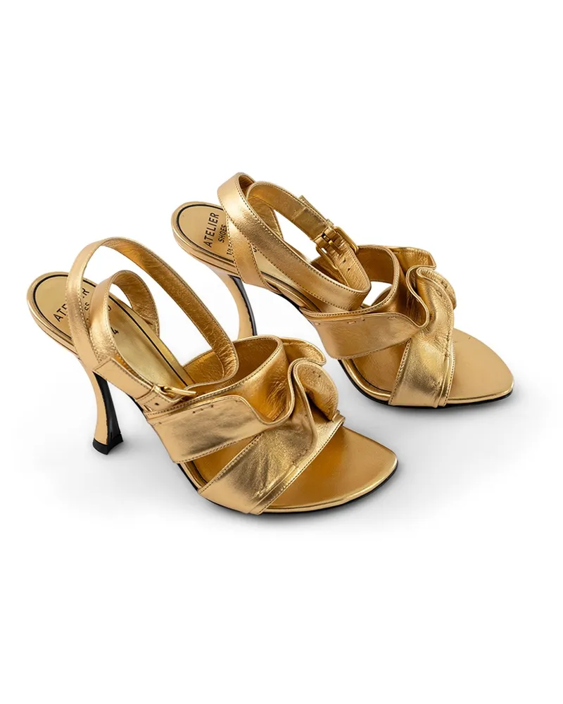 Valentino Garavani Women's Sandal Gold Gold