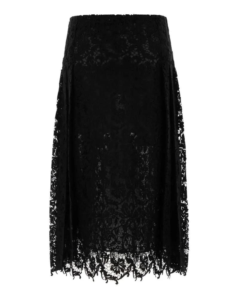 Fendi Lace Skirt — Black Black
