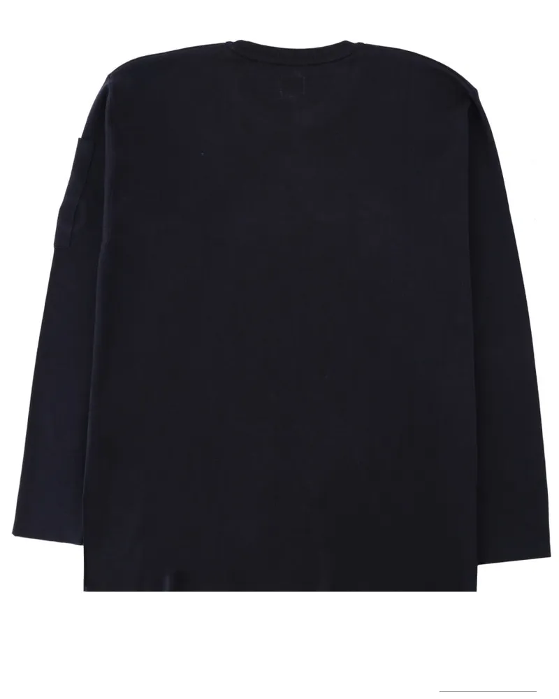 C.P. Company Logo Cotton T-Shirt — Blue Blue