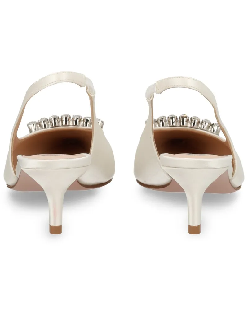 FESTA Milano Futura Pump — Ivory Ivory