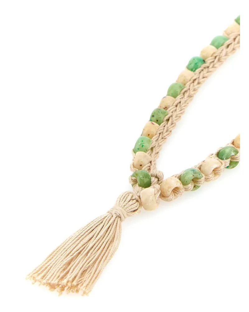 Alanui Women's Embellished Crochet Necklace 0355 Exterior: Cotton Collane Necklaces 0355