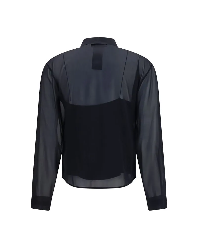 Gucci Women's Black Silk Shirt Black