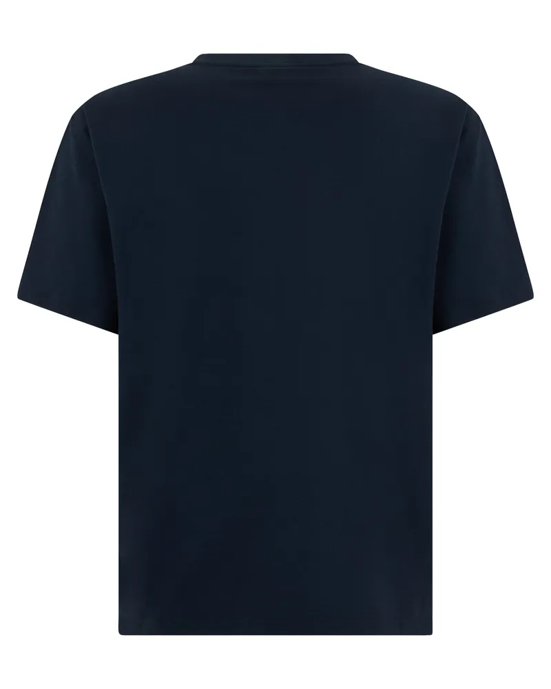 K-Way Men's T-Shirt Dark Blue Cotton T-Shirts And Polos Navy