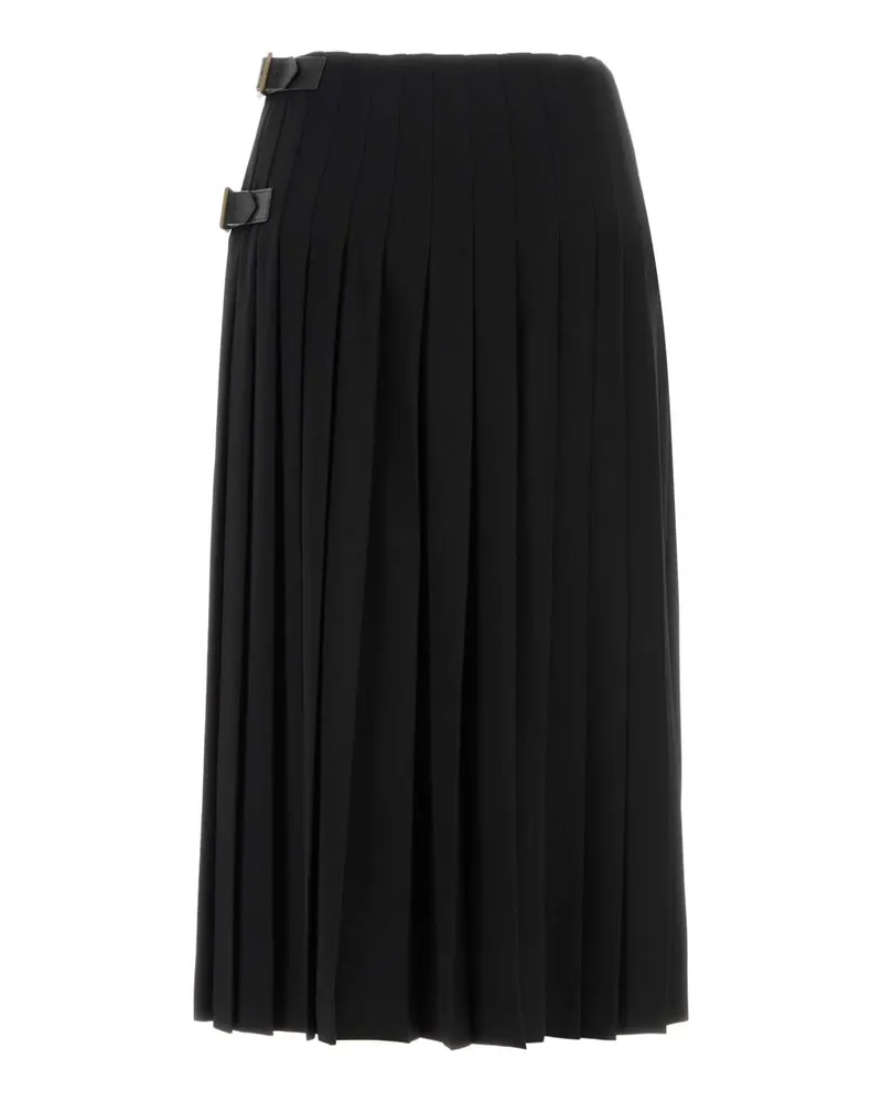 Burberry Wool Skirt — Black Black