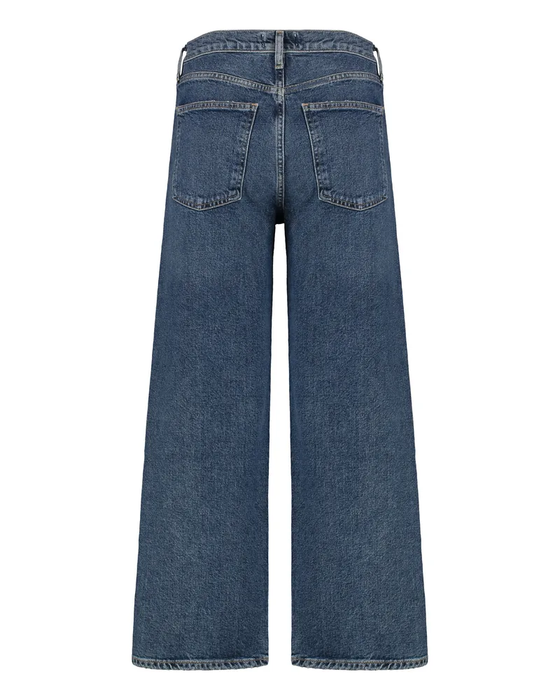 AGOLDE Enroll Jeans — Blue Blue