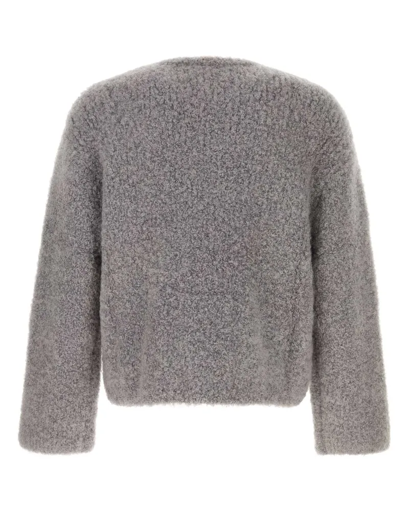 Séfr Men's Jermaine Sweater Gray Mohair Wool Nylon Gray