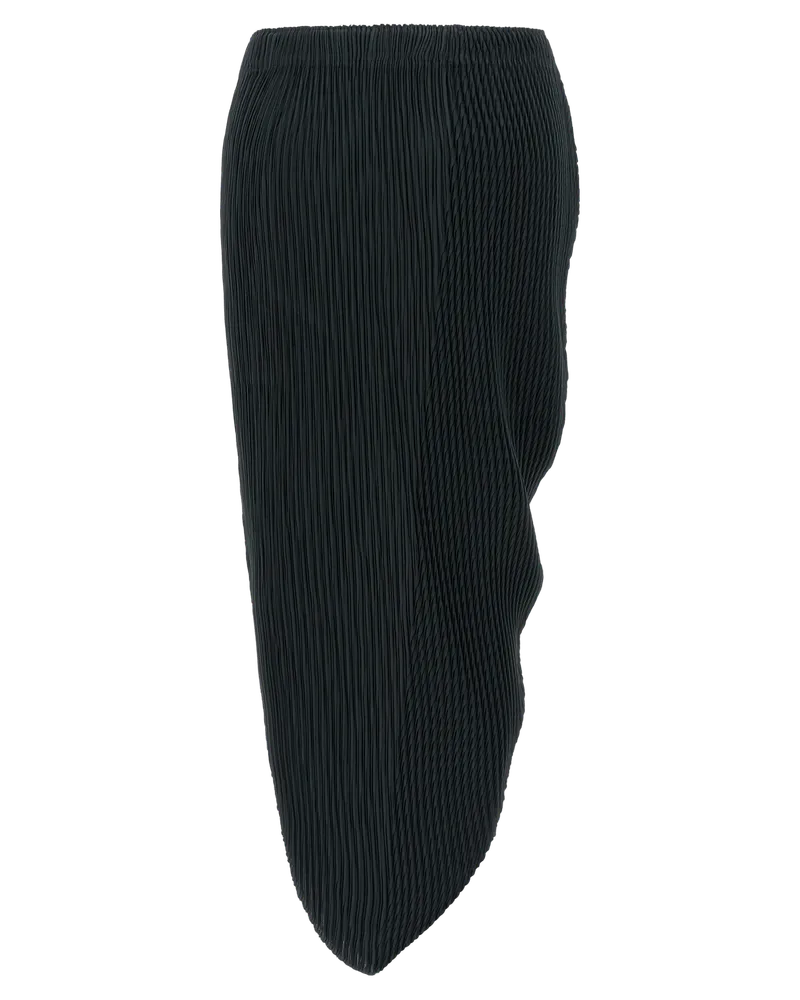 Issey Miyake Leaf Pleats Skirt — Blue Blue
