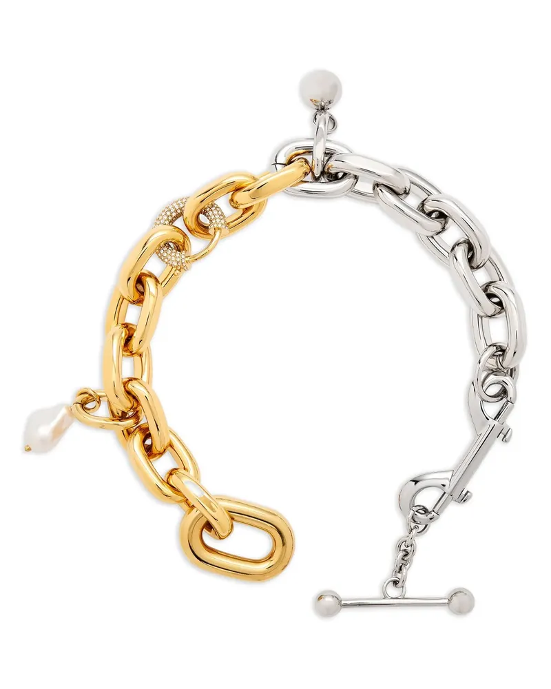 Paco Rabanne Women's Multicolor Brass Necklace Multicolor