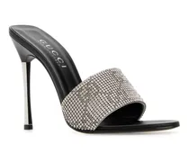 Women's Embellished Fabric Bombshell Mules Ltgreycrybdiamon Sandali Sandal