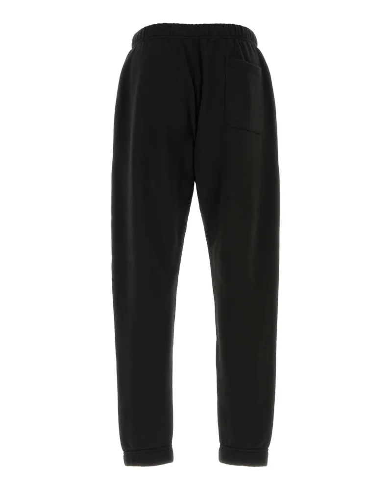 Kenzo Men's Black Cotton Joggers Exterior: Pantaloni Trousers Black