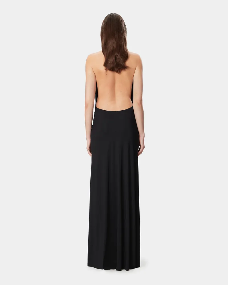 Amazuìn Women's Long Dress Joele Black Polyamide Black