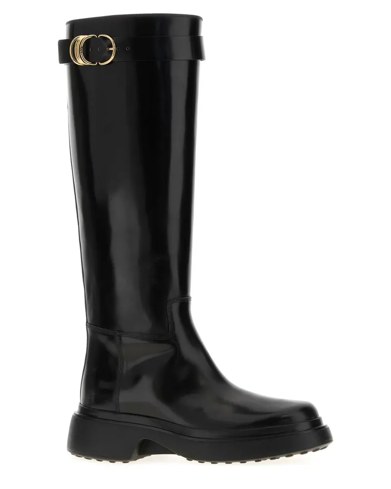 TOD'S Grafite Stivali Boot Black