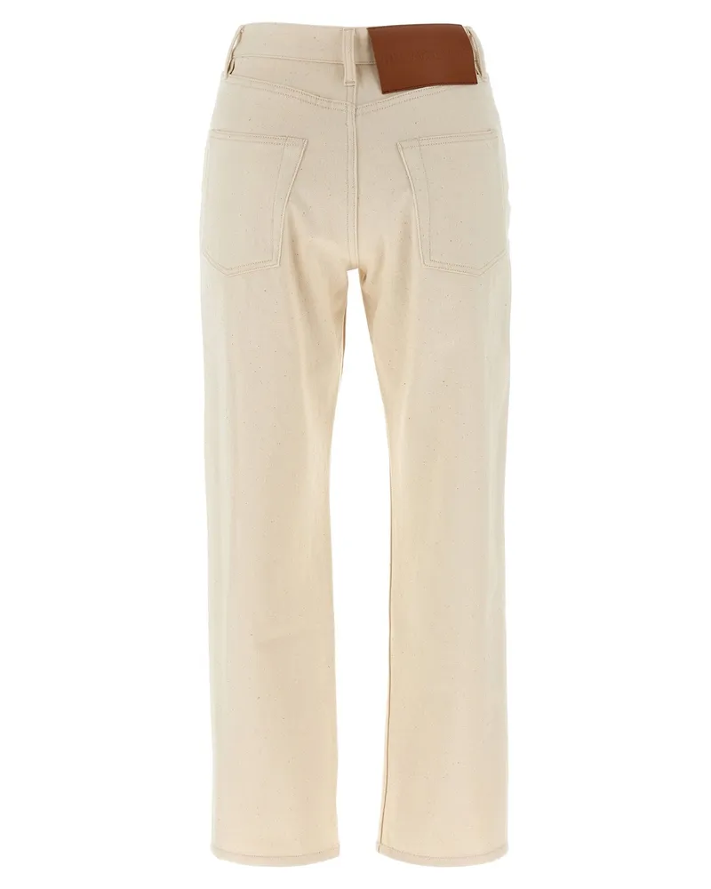 Jil Sander Japanese Raw Denim Jeans — Off-White Off-white
