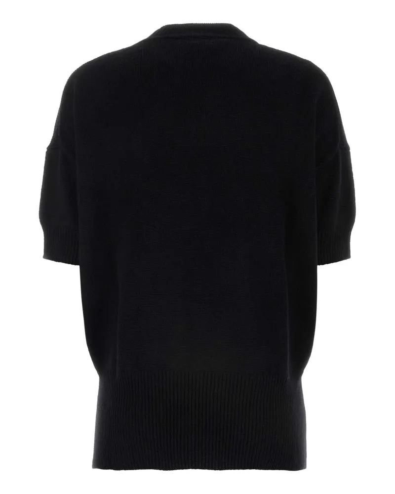 Jil Sander Black Exterior: Cashmere Maglieria Sweater Black