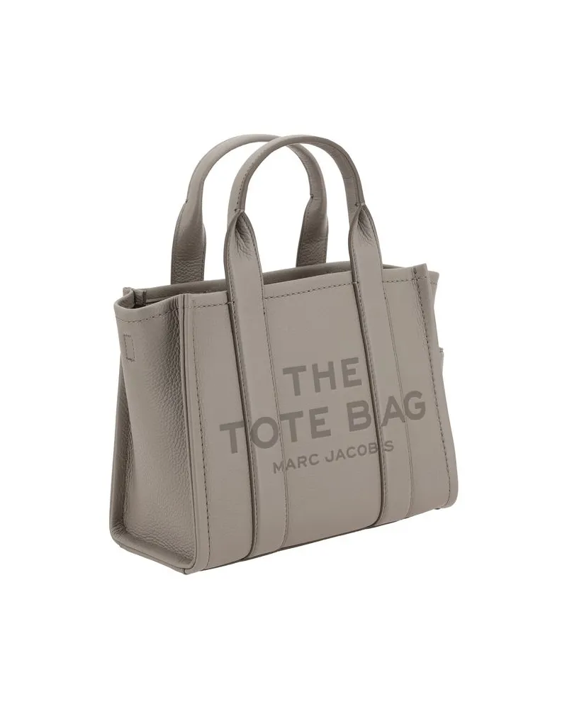 Marc Jacobs Women's Gray Calf Leather Bos Taurus Handbag Bag Gray