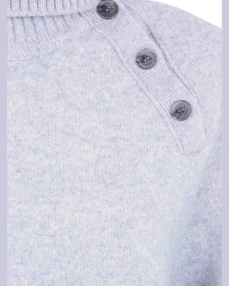 Emporio Armani Wool Roll Neck Sweater — Grey Grey