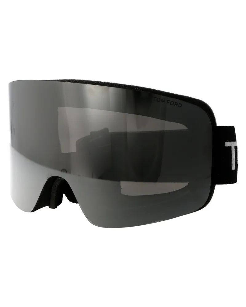 Tom Ford Unisex Sunglasses Ft1124 Black Injected Black