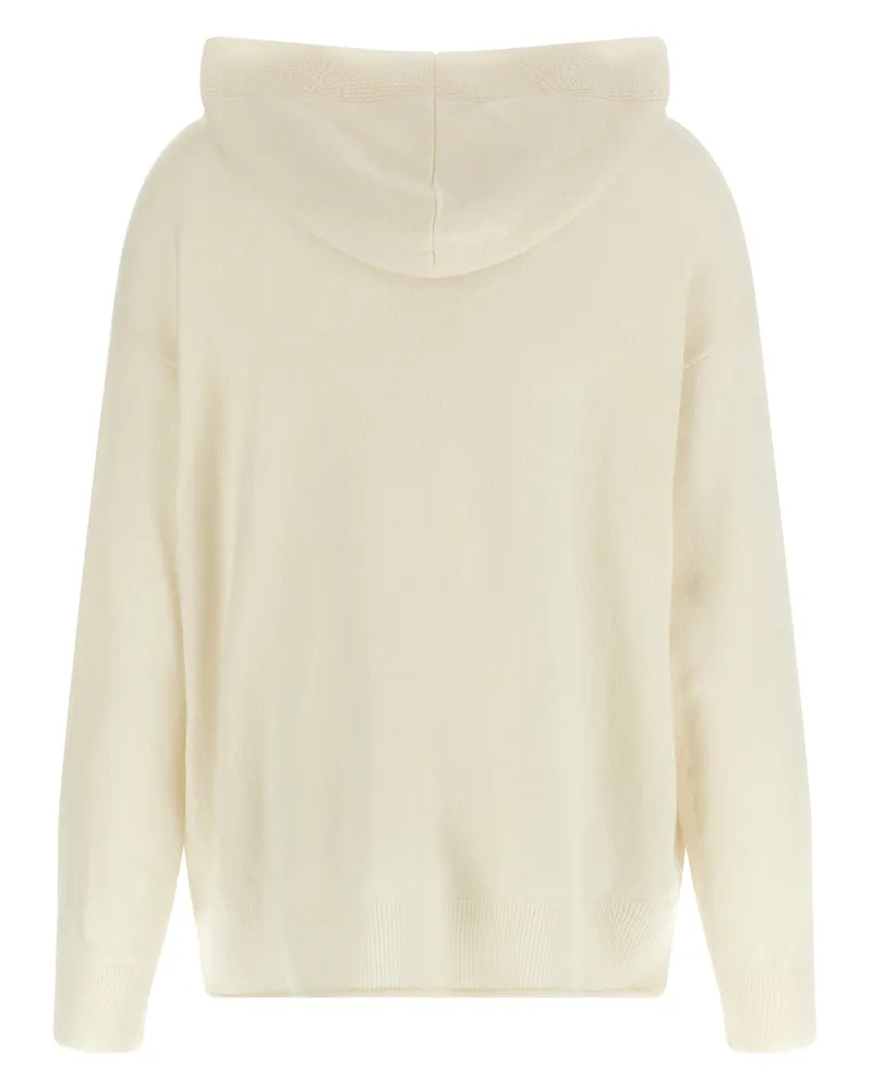 Max Mara Women's White Cashmere Cardigan Clothing White